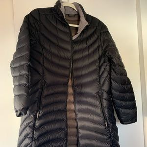 Land’s End Down above the knee and packable coat